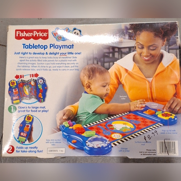 Fisher Price Miracles & Milestones Tabletop Playmat - Picture 5 of 5